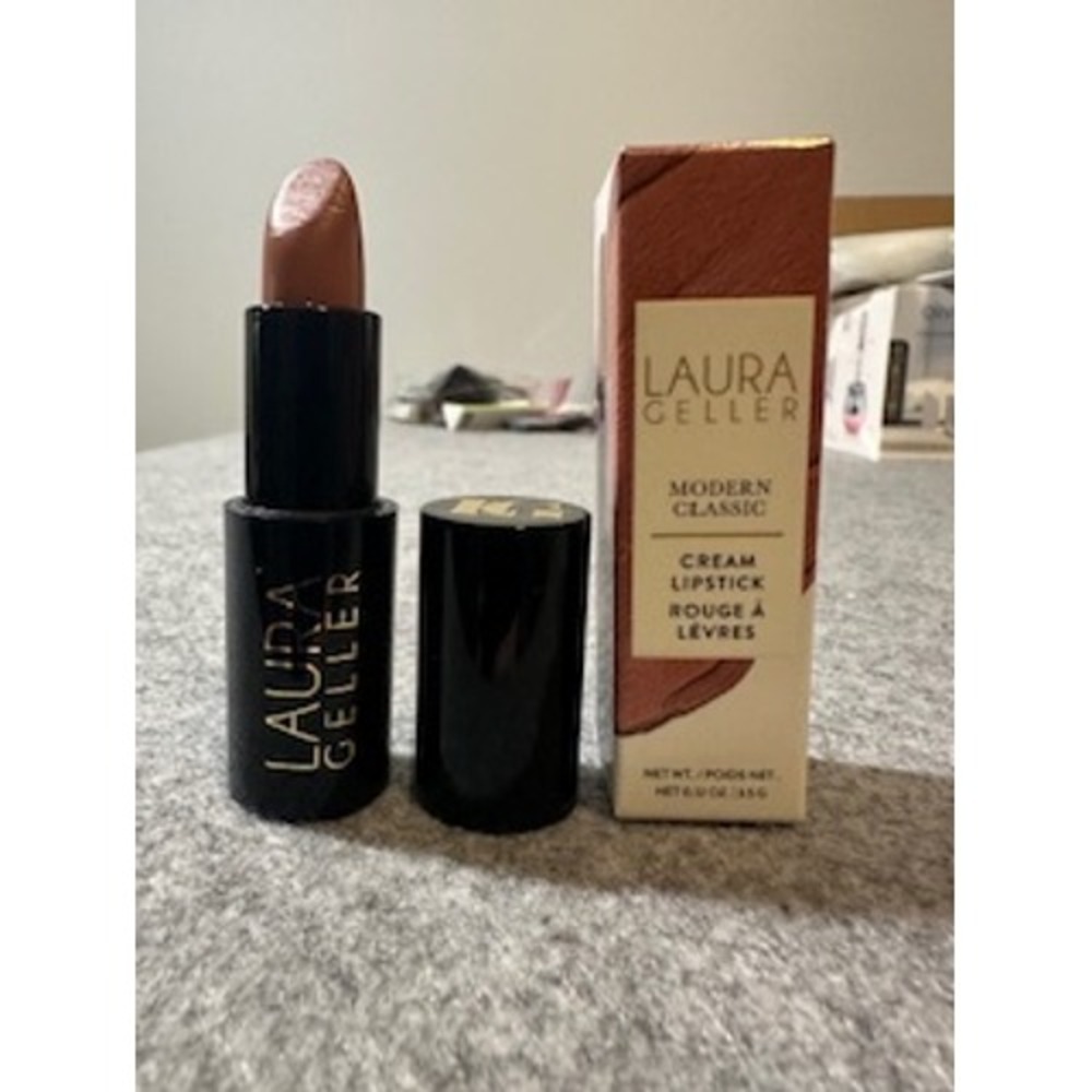 Laura Geller Modern Classic Cream Lipstick Nude Terracotta 0.12oz New in Box